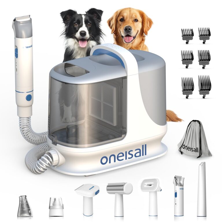 Oneisall Pet Grooming Vacuum Kit Review