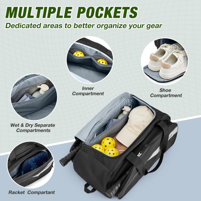 Pickleball Paddle Bag with Shoe Storage Review
