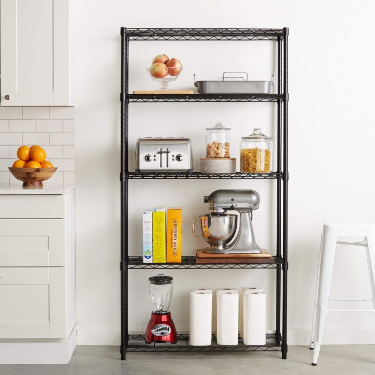 Amazon Basics storage shelving unit Review