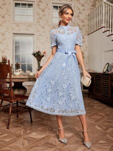 Lace Overlay Maxi Dress Review