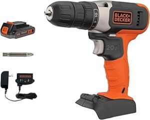 BLACK+DECKER 20V Cordless Drill Kit Review